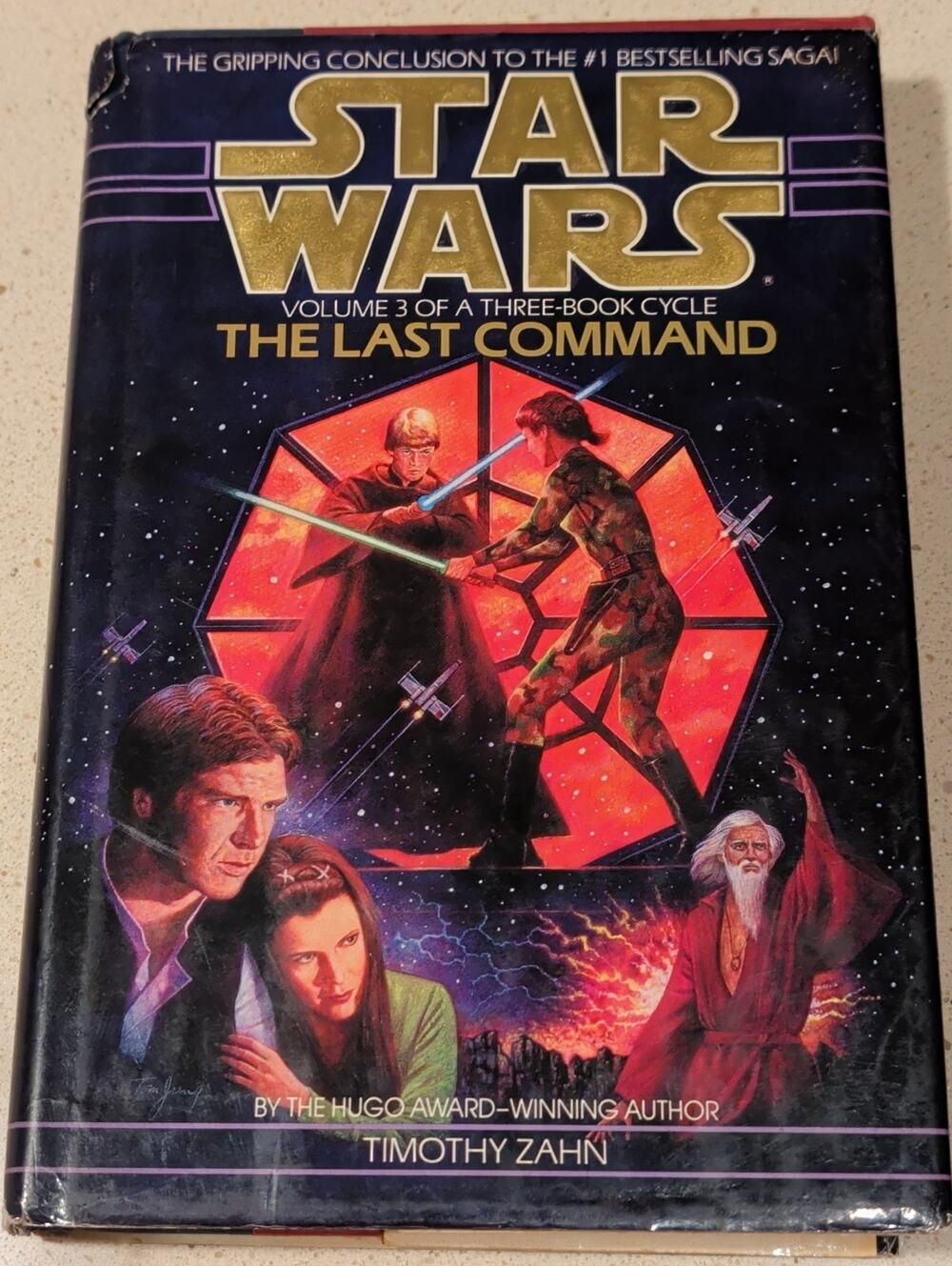 Star Wars The Last Command Timothy Zahn 1993 1st Edition Hardcover Thrawn